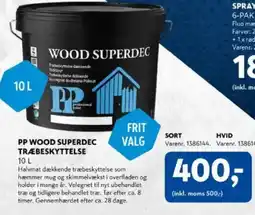Davidsen Pp wood superdec træbeskyttelse tilbud