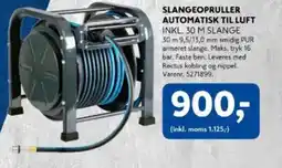 Davidsen Slangeopruller automatisk til luft tilbud