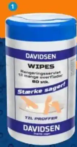 Davidsen Davidsen wipes tilbud