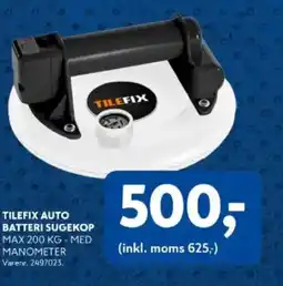 Davidsen Tilefix tilefix auto batteri sugekop tilbud