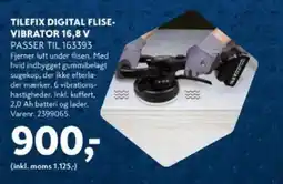 Davidsen Tilefix digital flise- vibrator 16,8 v tilbud