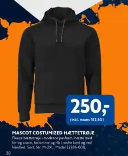 Davidsen Mascot costumized hættetrøje tilbud