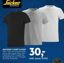 Davidsen Snickers t-shirt classic tilbud