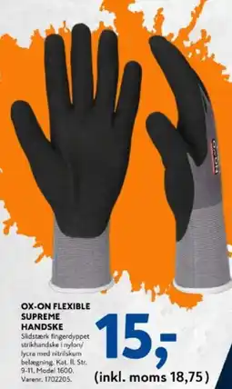Davidsen Ox-on flexible supreme handske tilbud