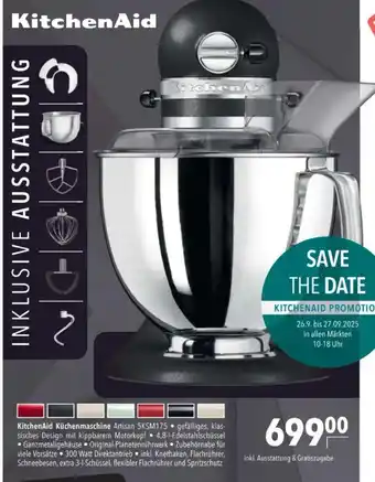 Citti KitchenAid Küchenmaschine Artisan 5KSM175 tilbud