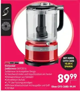 Citti KitchenAid Zerkleinerer 5KFC0516 tilbud
