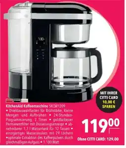 Citti KitchenAid Kaffeemaschine 5KCM1209 tilbud