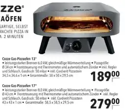 Citti Cozze Gas-Pizzaofen 13" tilbud
