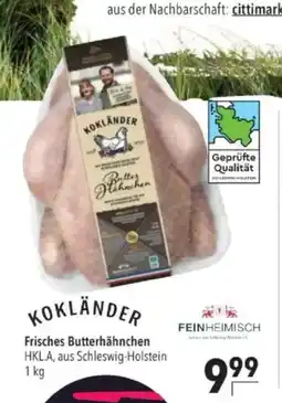 Citti KOKLÄNDER Frisches Butterhähnchen tilbud