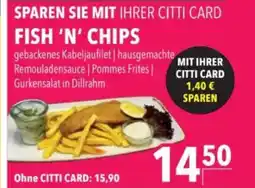 Citti Fish 'N' chips tilbud