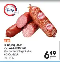 Citti Rapshonig-, Rum- oder Wild-Mettwurst tilbud