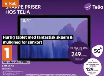 Power Samsung Galaxy Tab A7 tilbud
