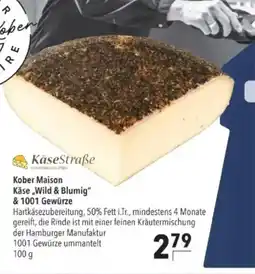 Citti Kober Maison Käse „Wild & Blumig" & 1001 Gewürze tilbud