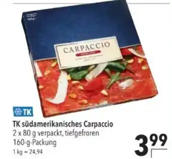 Citti TK südamerikanisches Carpaccio tilbud