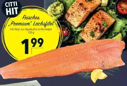 Citti Frisches Premium Lachsfilet tilbud