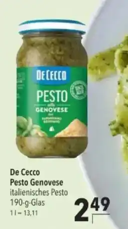 Citti De Cecco Pesto Genovese tilbud