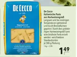 Citti De Cecco Italienische Pasta aus Hartweizengrieẞ tilbud