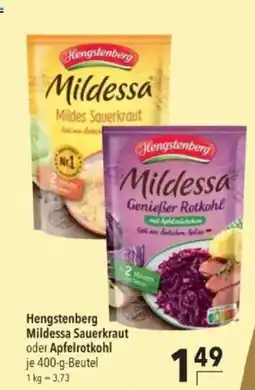 Citti Hengstenberg Mildessa Sauerkraut oder Apfelrotkohl tilbud