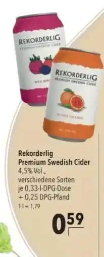 Citti REKORDERLIG Premium Swedish Cider tilbud
