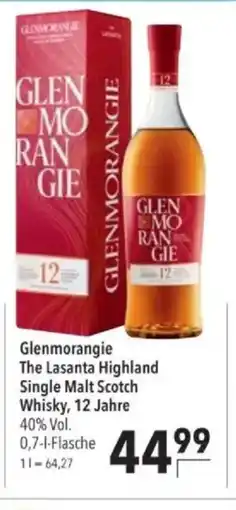 Citti Glenmorangie The Lasanta Highland Single Malt Scotch Whisky, 12 Jahre tilbud