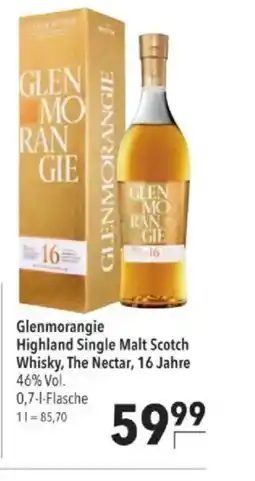 Citti Glenmorangie Highland Single Malt Scotch Whisky, The Nectar, 16 Jahre tilbud