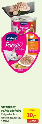 Maxi Zoo VITAKRAFT Poésie vådfoder tilbud