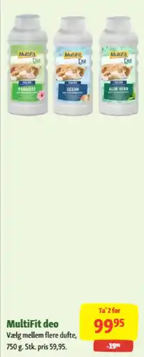 Maxi Zoo MULTIFIT Deo tilbud