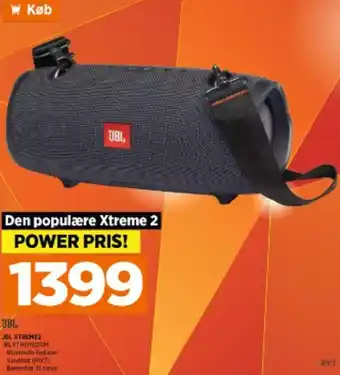 Power JBL Xtreme2 JBLXTREME2GM tilbud