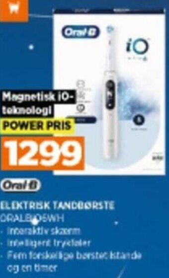 Power Elektrisk Tandbørste tilbud