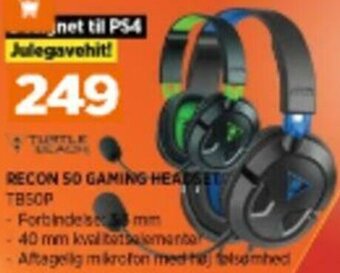 Power Recon 50 Gaming Headset TB50P tilbud