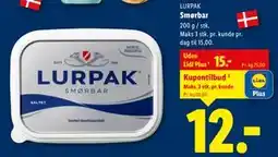 Lidl Smørbar, DKK 15, App-pris tilbud