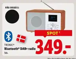 Lidl Bluetooth DAB+ radio, DKK 349 tilbud