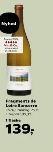 Kvickly Fragments de Loire Sancerre tilbud