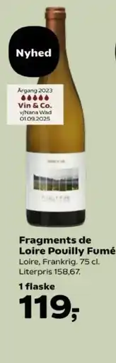 Kvickly Fragments de Loire Pouilly Fumé tilbud