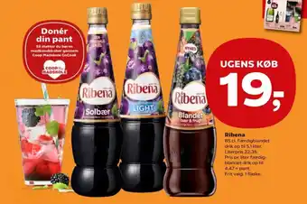 SuperBrugsen Ribena tilbud