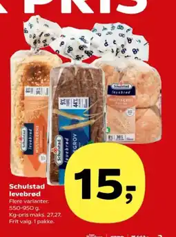 SuperBrugsen Schulstad levebrod tilbud