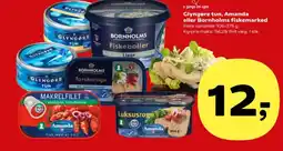 SuperBrugsen Glyngøre tun, Amanda eller Bornholms fiskemarked tilbud