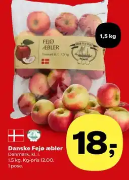 SuperBrugsen Danske Fejø æbler tilbud