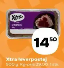 SuperBrugsen Xtra leverpostej tilbud