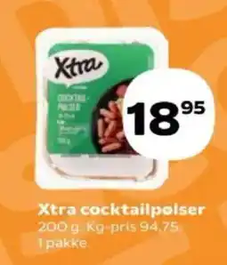 SuperBrugsen Xtra cocktailpølser tilbud