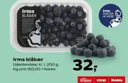 SuperBrugsen Irma blåbær tilbud