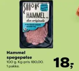 SuperBrugsen Hammel spegepølse tilbud
