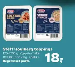 SuperBrugsen Steff Houlberg toppings tilbud