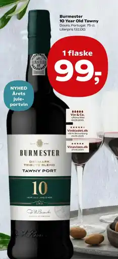 SuperBrugsen Burmester 10 Year Old Tawny tilbud