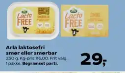 SuperBrugsen Arla laktosefri smør eller smørbar tilbud