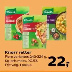 SuperBrugsen Knorr retter tilbud
