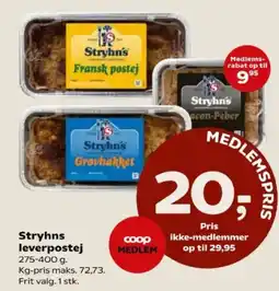 SuperBrugsen Stryhns leverpostej tilbud