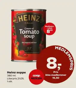 SuperBrugsen Heinz suppe tilbud
