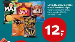 SuperBrugsen Lays, Bugles, Doritos eller Cheetos chips tilbud
