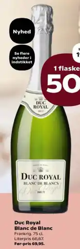 SuperBrugsen Duc Royal Blanc de Blanc tilbud